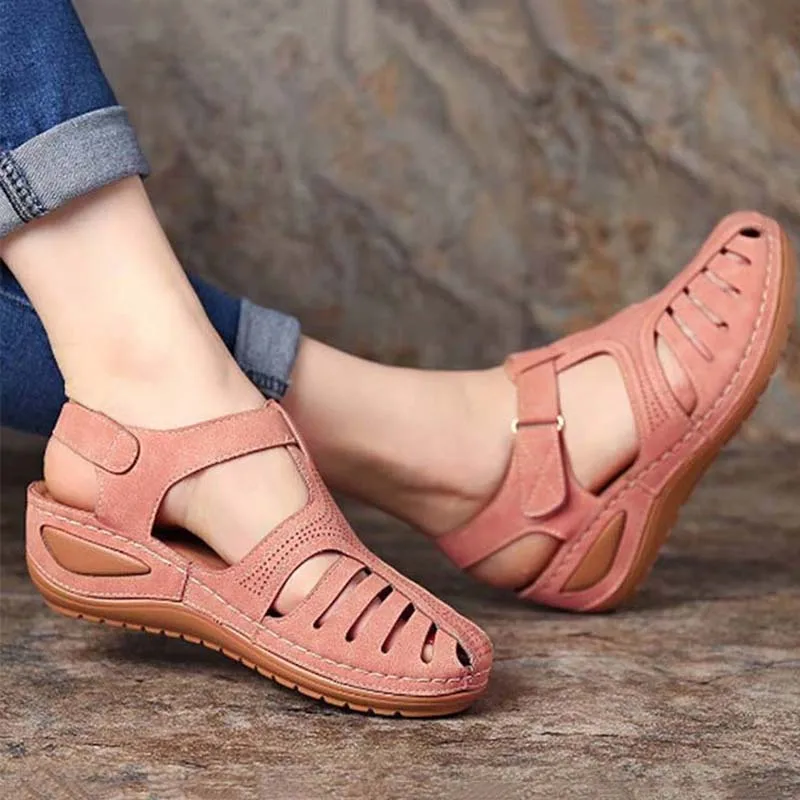 Summer Women Shoes Sandals Elegant Walking Shoes Plus Size Women Shoe Wedge Sandals Ladies Beach Footwear Female Women Sandal