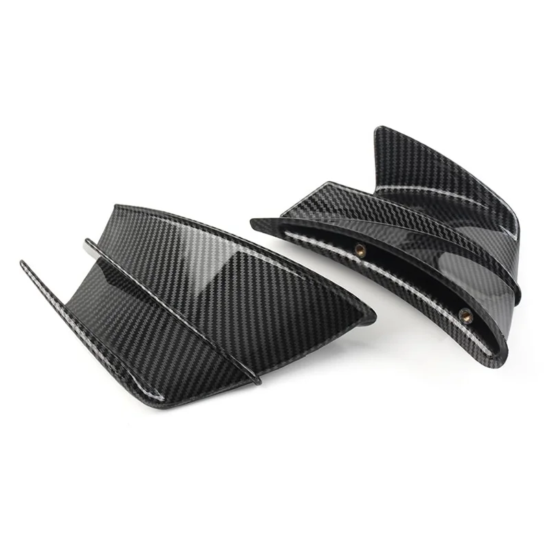 

For Ducati Panigale V4 V4S V4R 2018-2022 Carbon Fiber Motorcycle Side Winglets Air Deflector Fairing Accessories-A02G