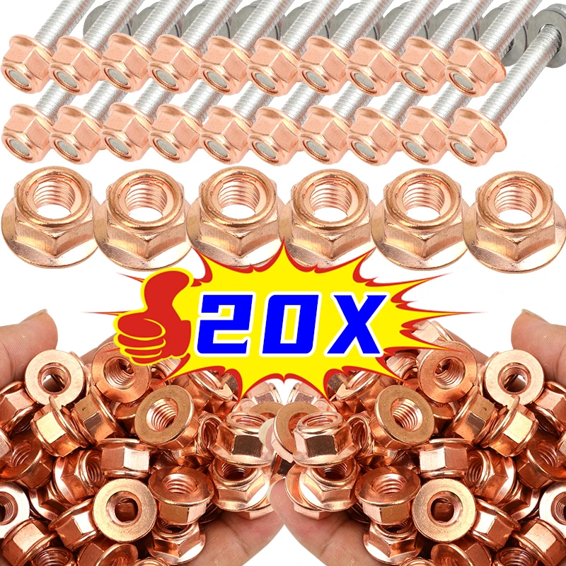 Copper Plated M8 Ex…