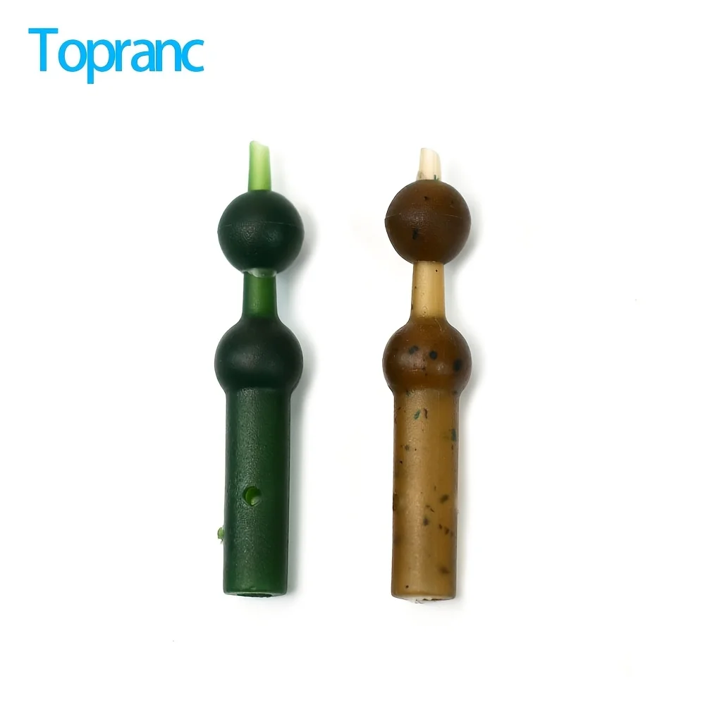 YOTO 12Sets Helicopter Sleeve & Bead Carp Feeder Hair Rigs Fishing Group Wire Harness Hair Rigs Additions
