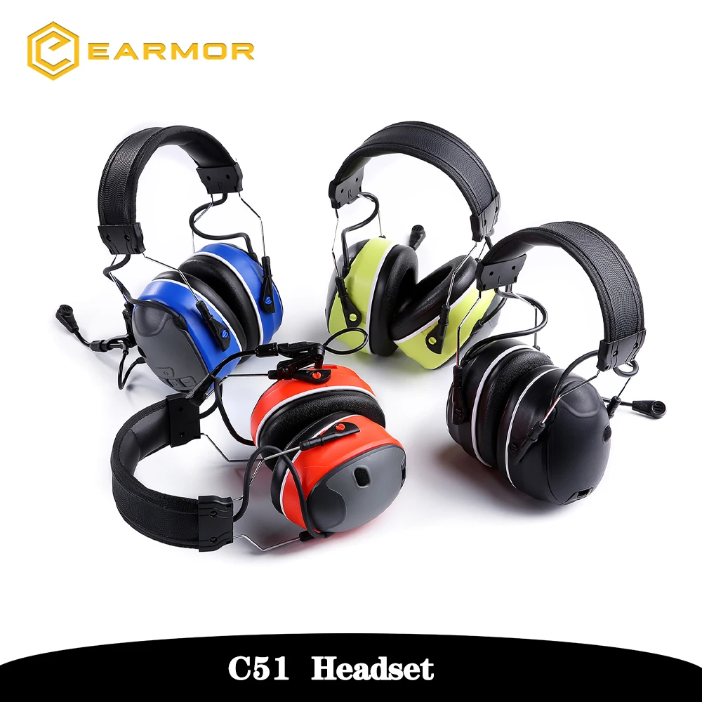 

EARMOR C51 Bluetooth 5.1 Noise-Canceling Headset/Manufacturing/Engineering/Hearing Protection and Entertainment/Callable