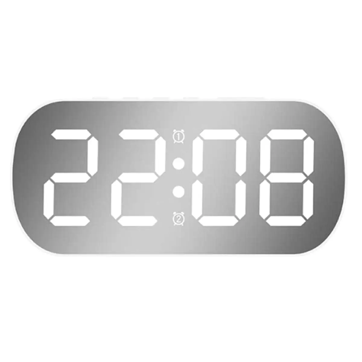 PROMOTION~ LED Digital Electronic Clock Simple Desktop Alarms Clock Living Room Bedroom Decoration Alarms Clock