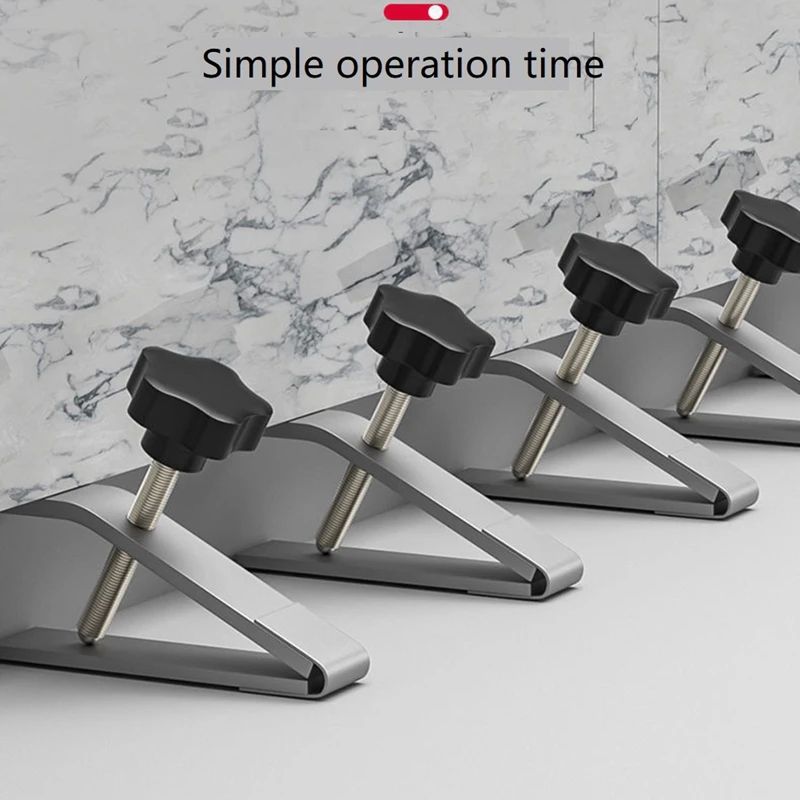 Tile Top Height Adjuster Lifting Height Low Wall Brick Positioning Tiling Tool Leveling Tile Pad Height Auxiliary 5Pcs