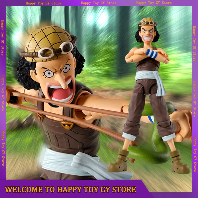 

Bandai S.H.Figuarts Figure SHF One Piece Usopp Romance Dawn Action Figure One Piece Anime Figure Figurine PVC Models Collection