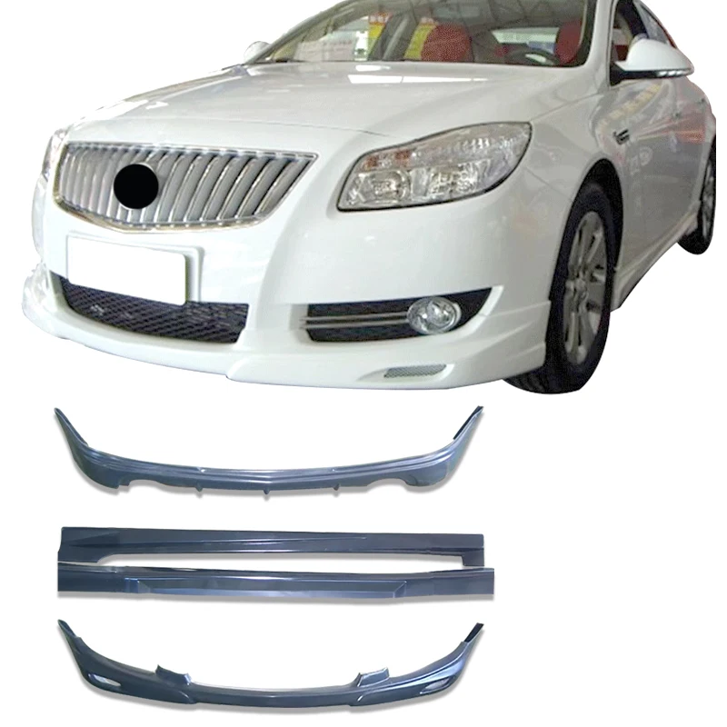 

For Buick Regal 2010-2012 Front Lip Rear Lip Side Skirt High Quality ABS Material Factory Outlet