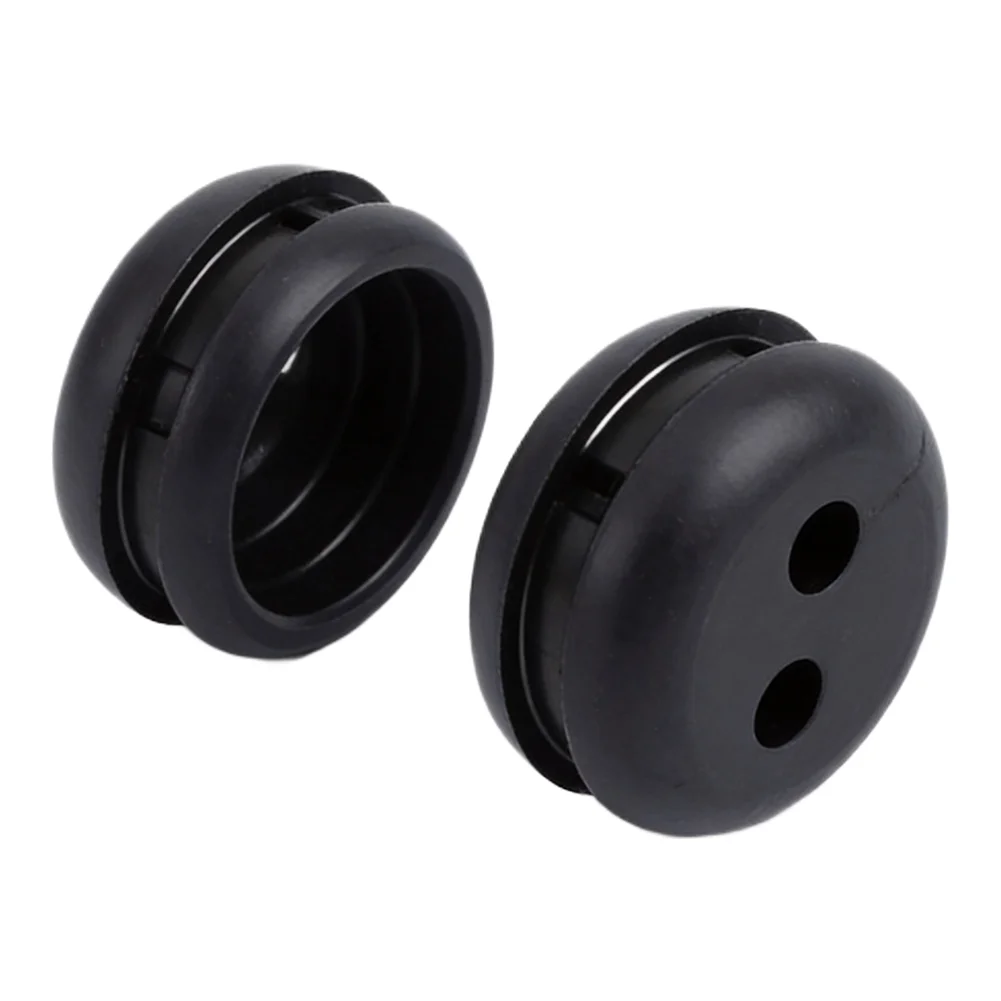 Rubber Rubber Grommets 2-Hole 5pcs Brand New High Quality Rubber Fuel Gas Tank Line Rubber Grommets Mower Parts