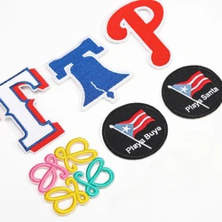 Emblem Clothing Accessories Badge Sticker Embroidered Embroidery Sticker Iron-on Patches