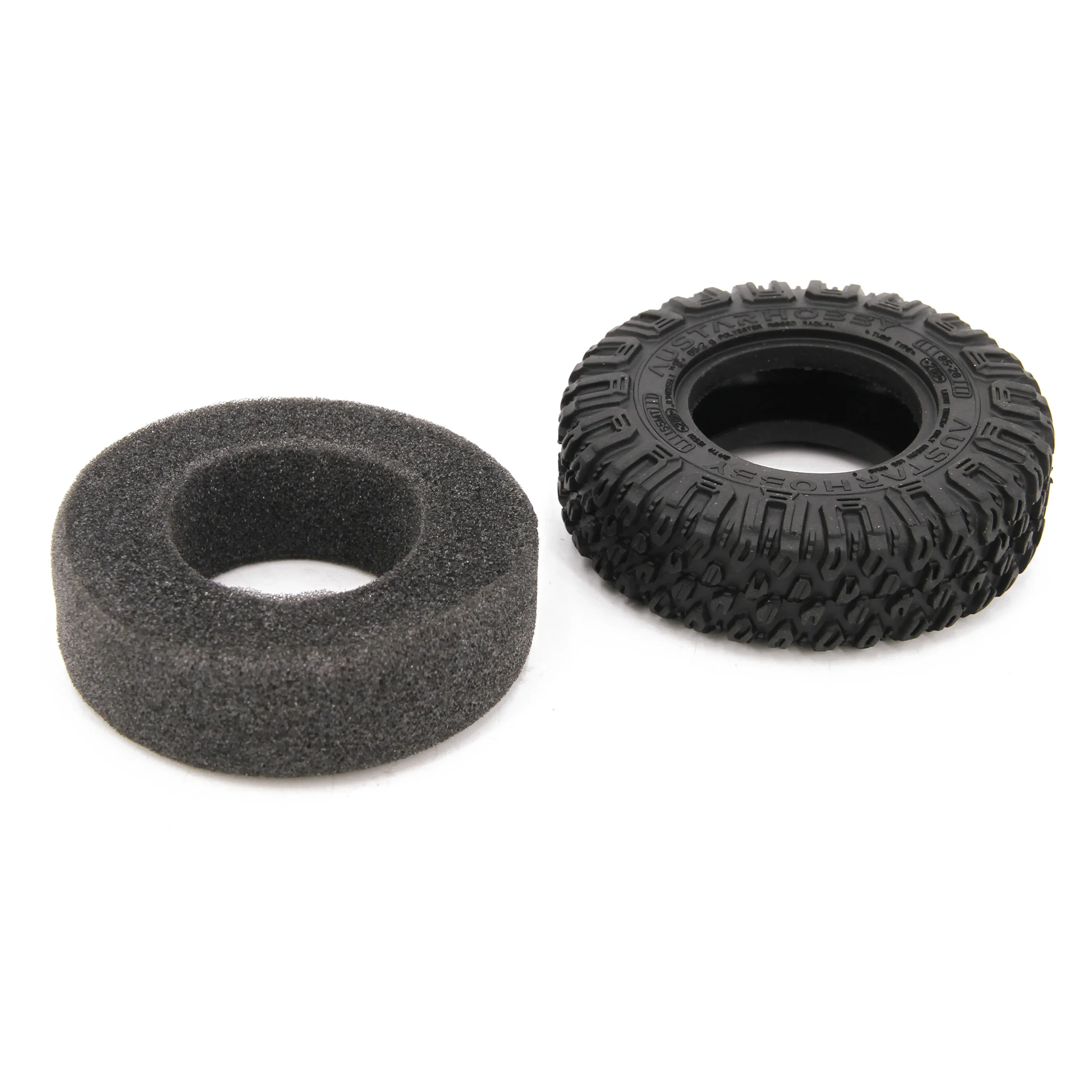 4PCS 1.55inch 85x28mm Soft Rubber Wheel Tire Tyre for 1/10 RC Car Crawler Climbing Tamiya CC01 LC70 MST JIMNY Axial D90 TF2