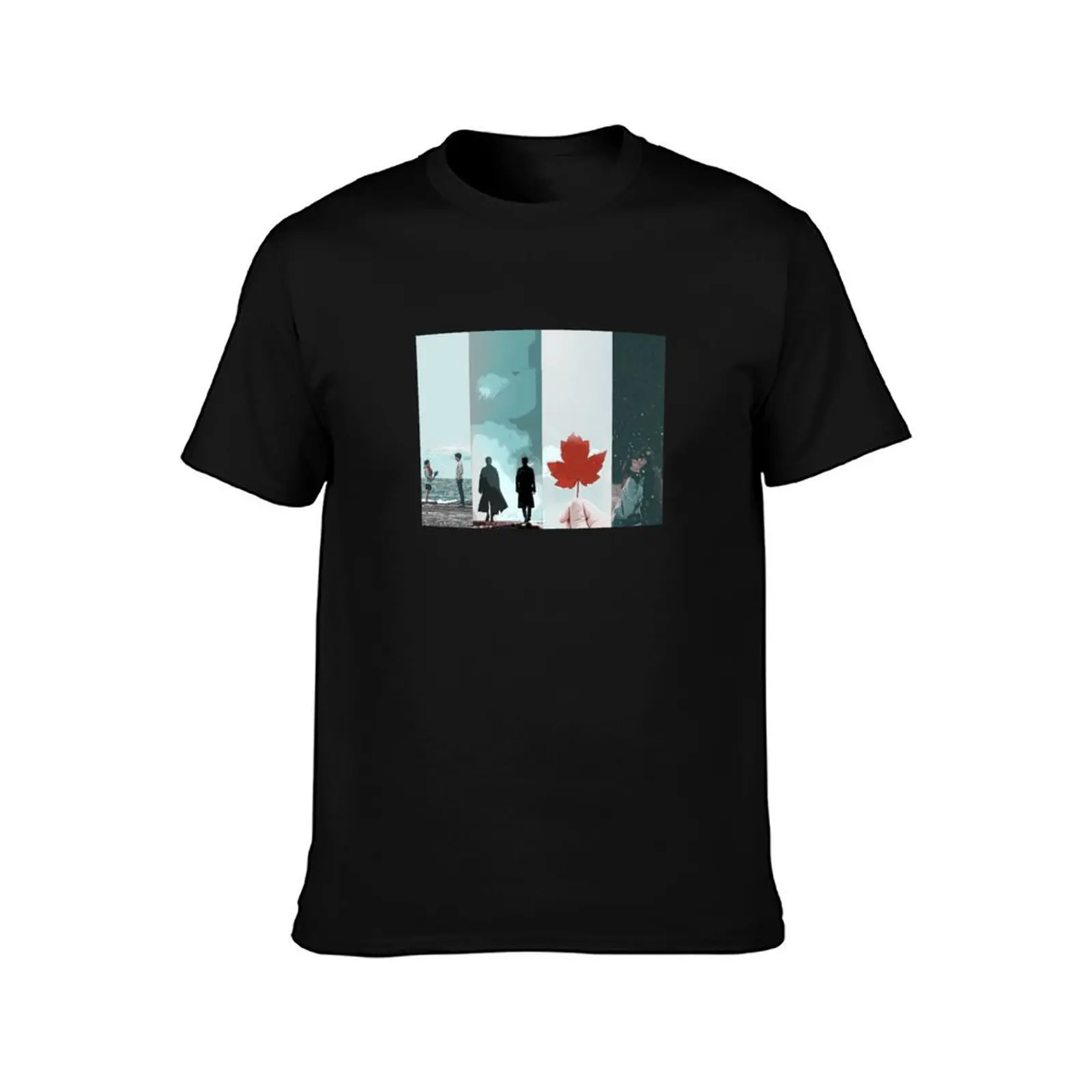 Goblin Kdrama Gong Yoo Lee Dong Wook T-Shirt Regular Fit Plain Tee Shirt T-Shirt