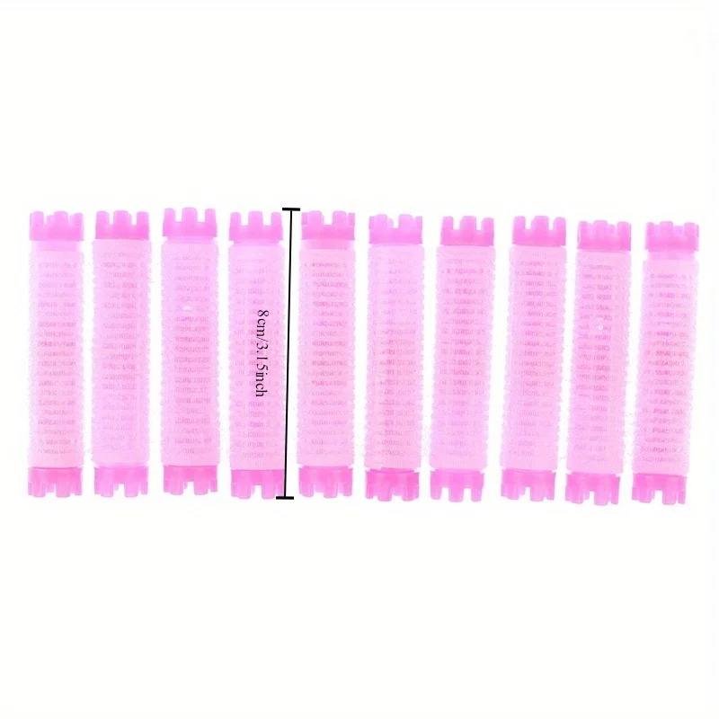 10Pcs/Set lot Fluffy Hair Root Rollers DIY Hair Tools Lightweight Curlers for Women Easy Carry