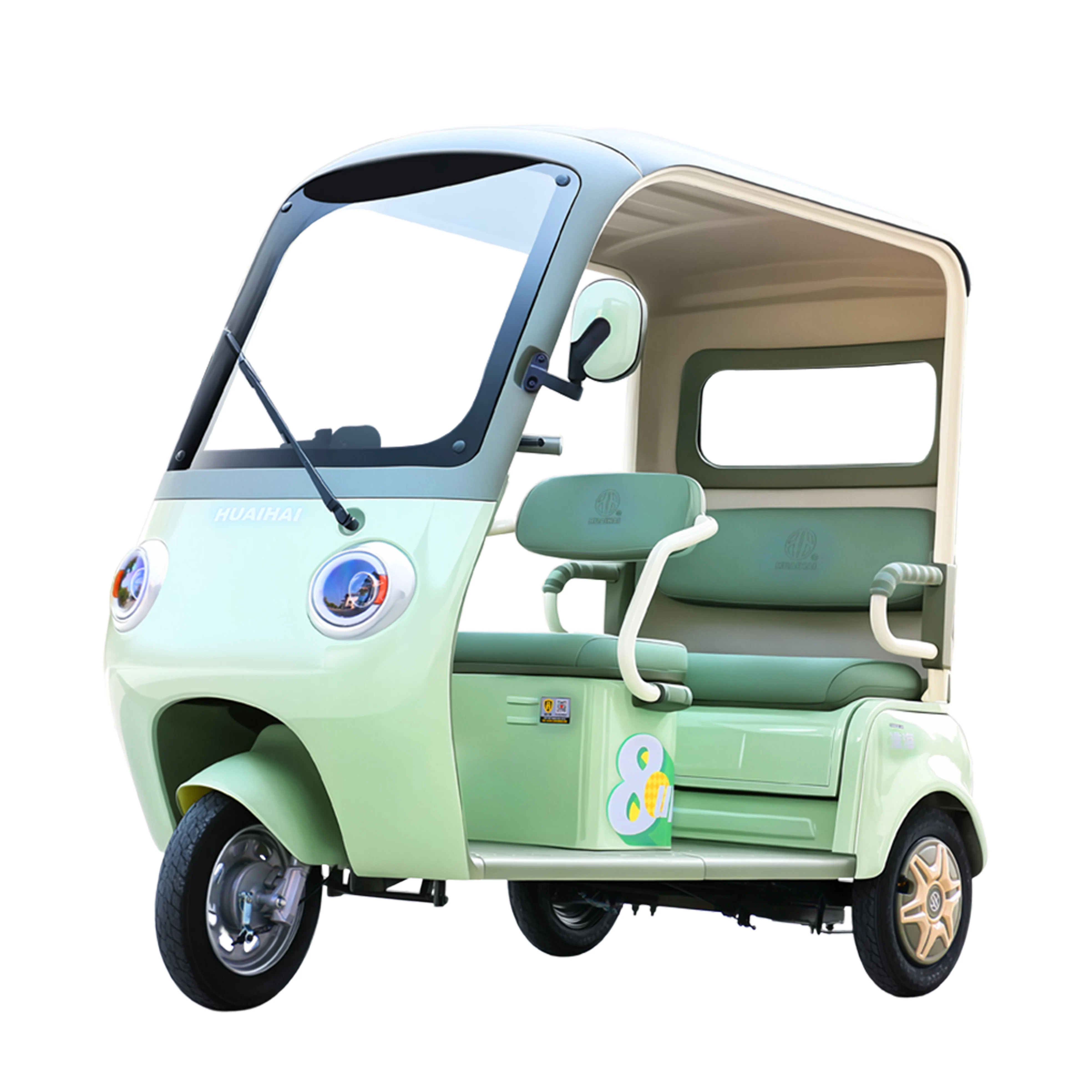 

Lightweight and Convenient 1000W Electric Tricycle for Adults Open Body Type With 60V Motor EEC Certified