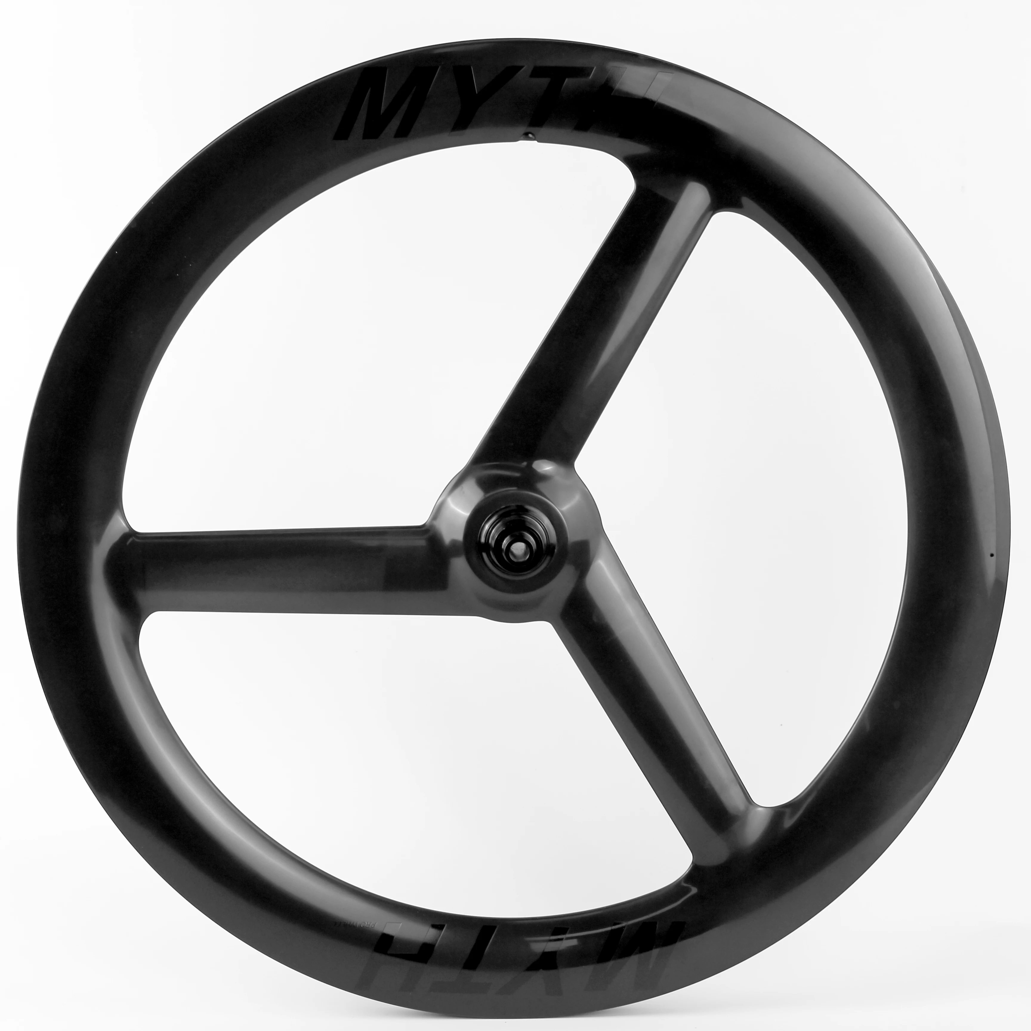 

BIKE MYTH TT 3 Spokes Wheels Road and Track, Bicycle Tri Spokes Great Performance High Quality