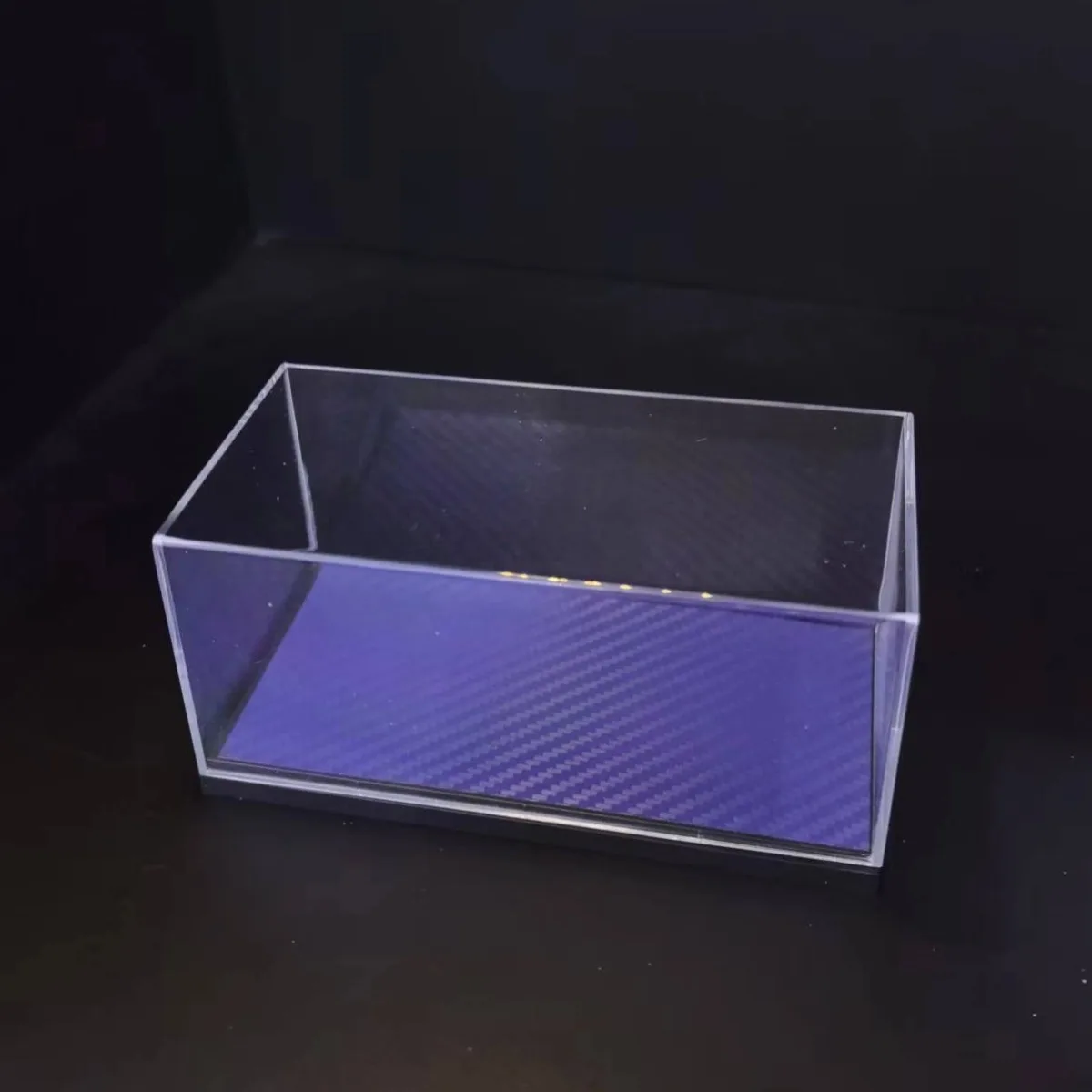 Acryl-Vitrine für Maßstab 1:43 1:64 1:87 Tomica Bburago Spark Minichamps F1 Automodell Formel 1 Miniaturspielzeug