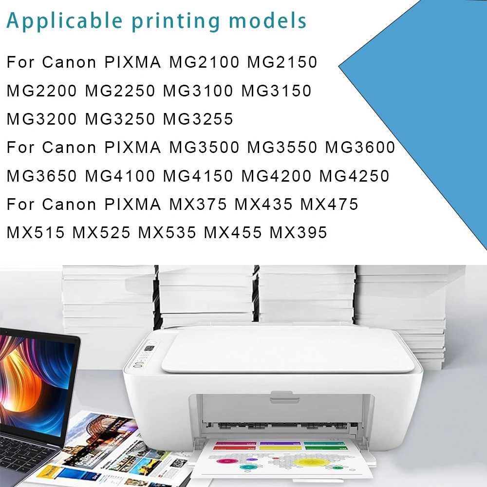 PG540 CL541 Smart Refill Ink Cartridge Ink Cartridge For Canon 540 for Pixma MG3150, MG3250, MG3550, MG3650, MG3650S, Printer