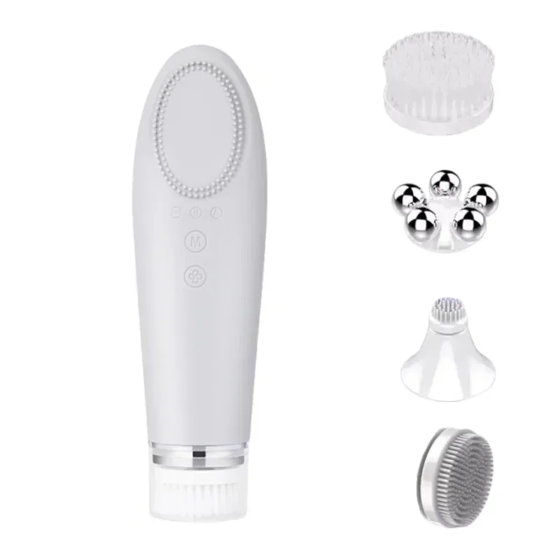 Skin Care Device Silicones Face Washings Brush Rotations Facial Cleansings Spin Brush Electric Cleansing Brush For Beauty Spa