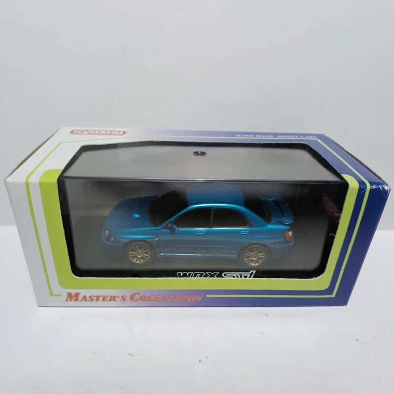 Kyosho 1:43 Scale Impreza WRX STi Alloy Sports Car Model Static Collection Decorated Holiday Gifts Toys