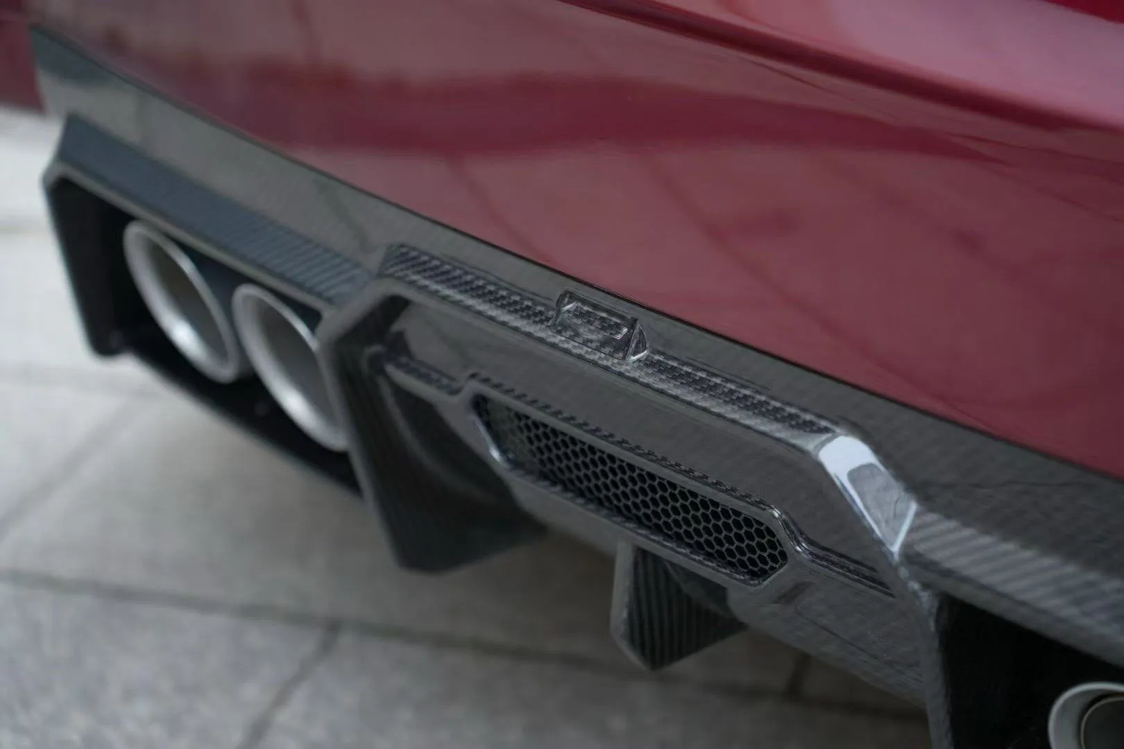 New for M2 G87 2023-2024 Body Kit Rear Diffuser Exhaust Luxury Dry Carbon Fiber Bumper Lip Bolt-On Yaochi