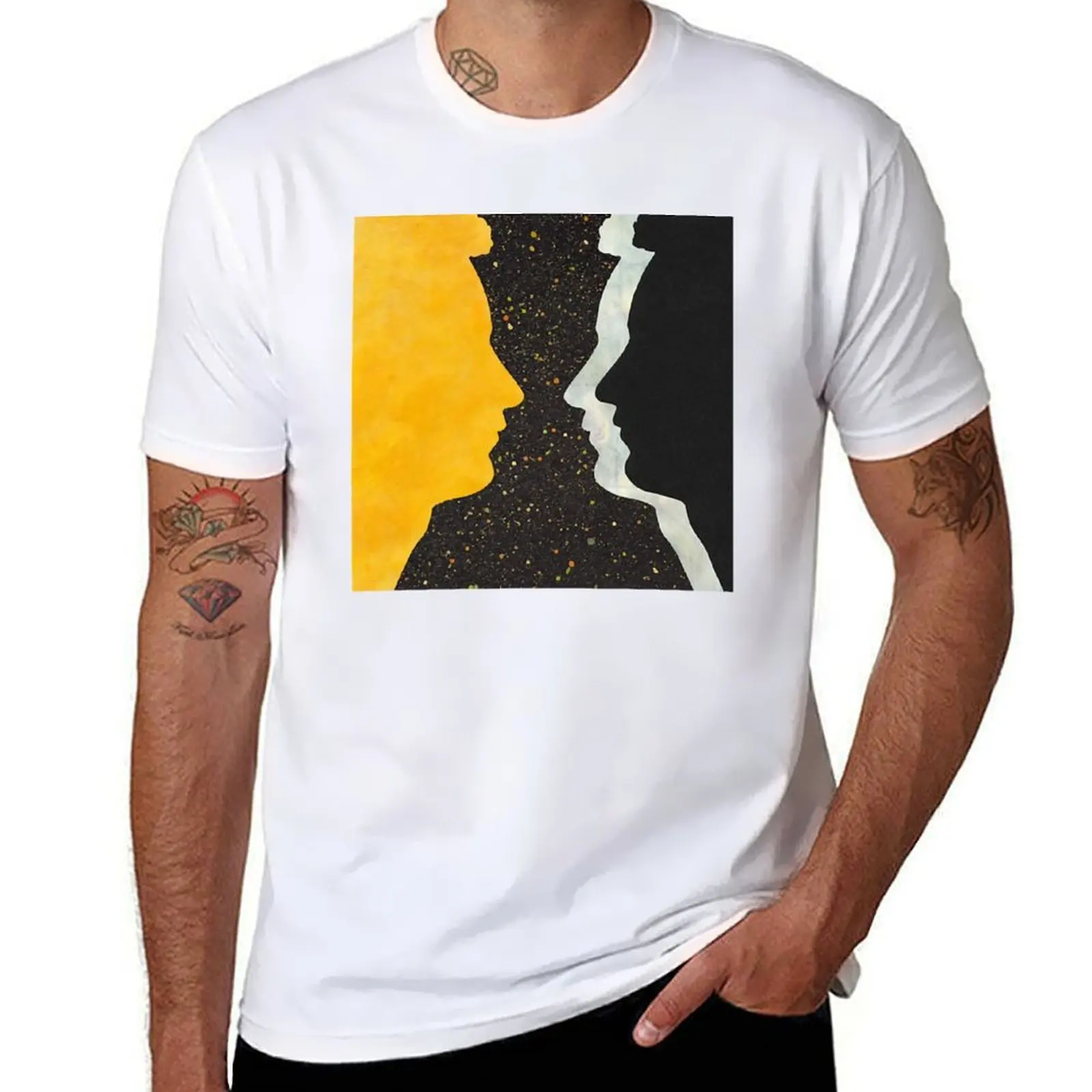 Géographie T-Shirt T-Shirt homme plaine anime t-shirts surdimensionné T-Shirt