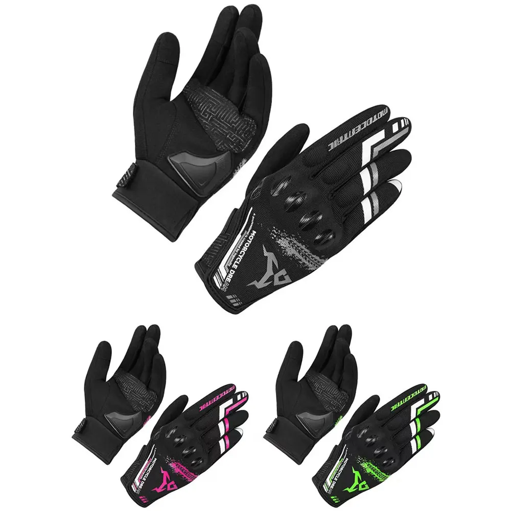 

Motorcycle Gloves Four Seasons Breathable Motocross Cycling Racing Glove Fashion Touch Screen Anti-fall Guantes Riding Equipment