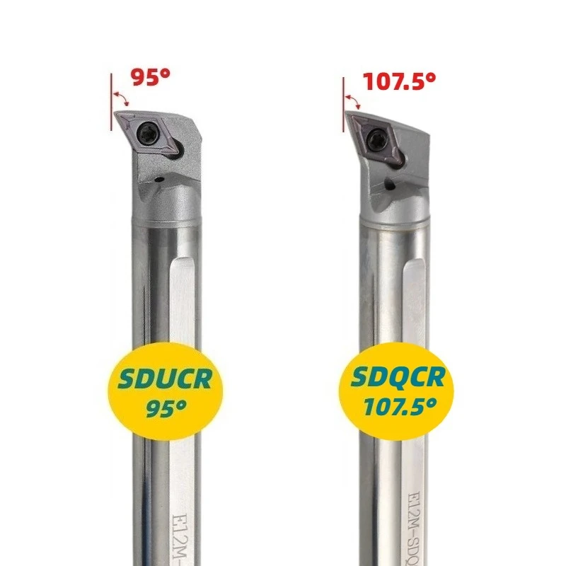 C08K E08K E10K E12M E16Q C10K C12M C16Q SDUCR SDUCR07 SDQCR 07 11 Holder of tungsten carbide Internal cooling Mechanical lathe
