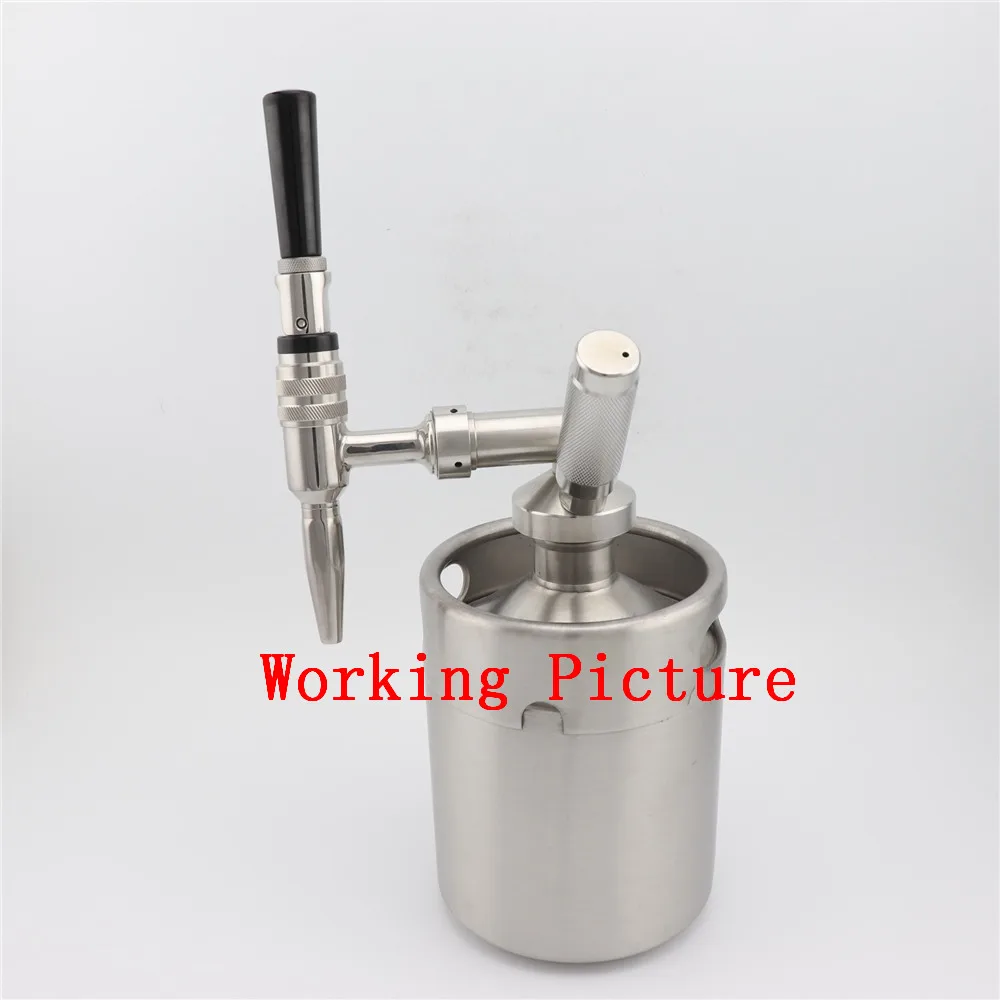 Stainless Steel Stout Nitrogen Nitro Coffee Tap Draft Beer Dispensing Faucet Home Brew Kegerator Beer Tower Tap