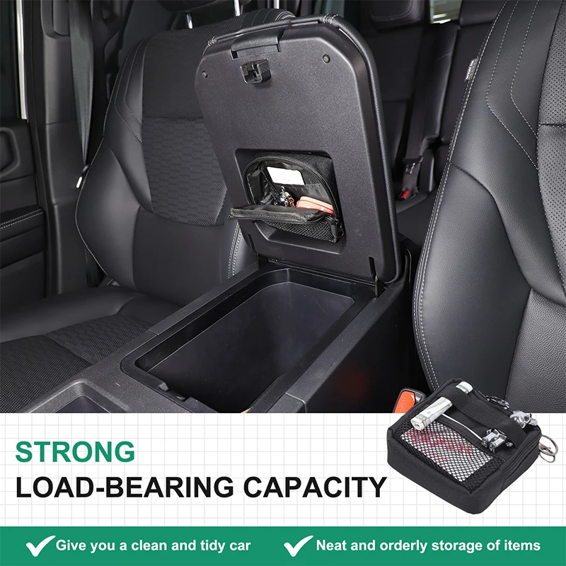 For Toyota Land Cruiser 250 Prado LC250 2024+ Hidden Storage Bag Armrest Storage Intimate Item Pokey Organizer Car Accessories