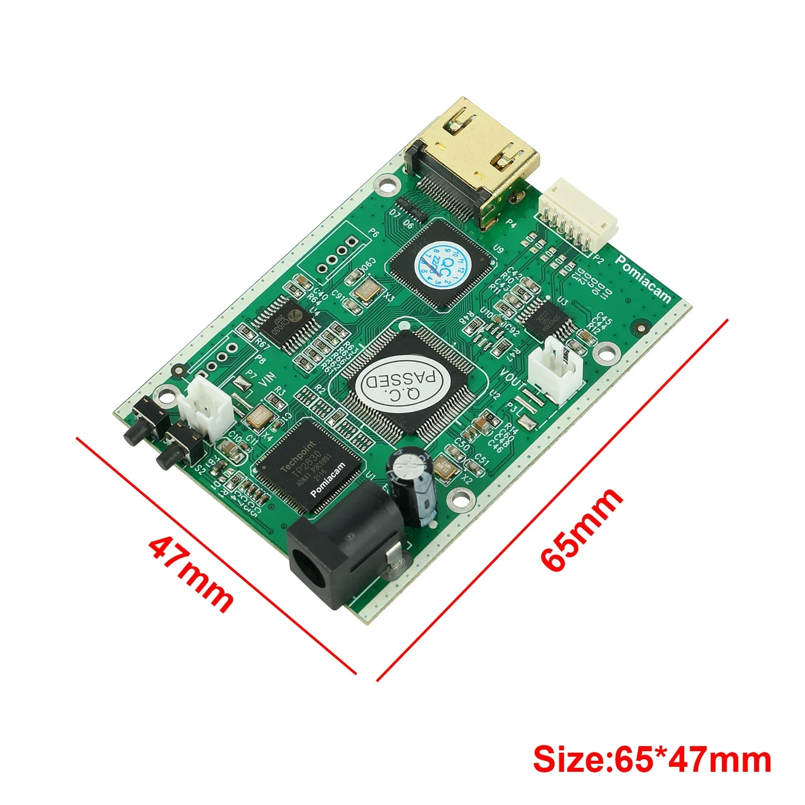 Immagine 5: Convertitore Video AHD TVI CVI CVBS a HDMI VGA CVBS 4 in 1 HD 1080P Modulo Convertitore di Segnale Video Modello AHD41