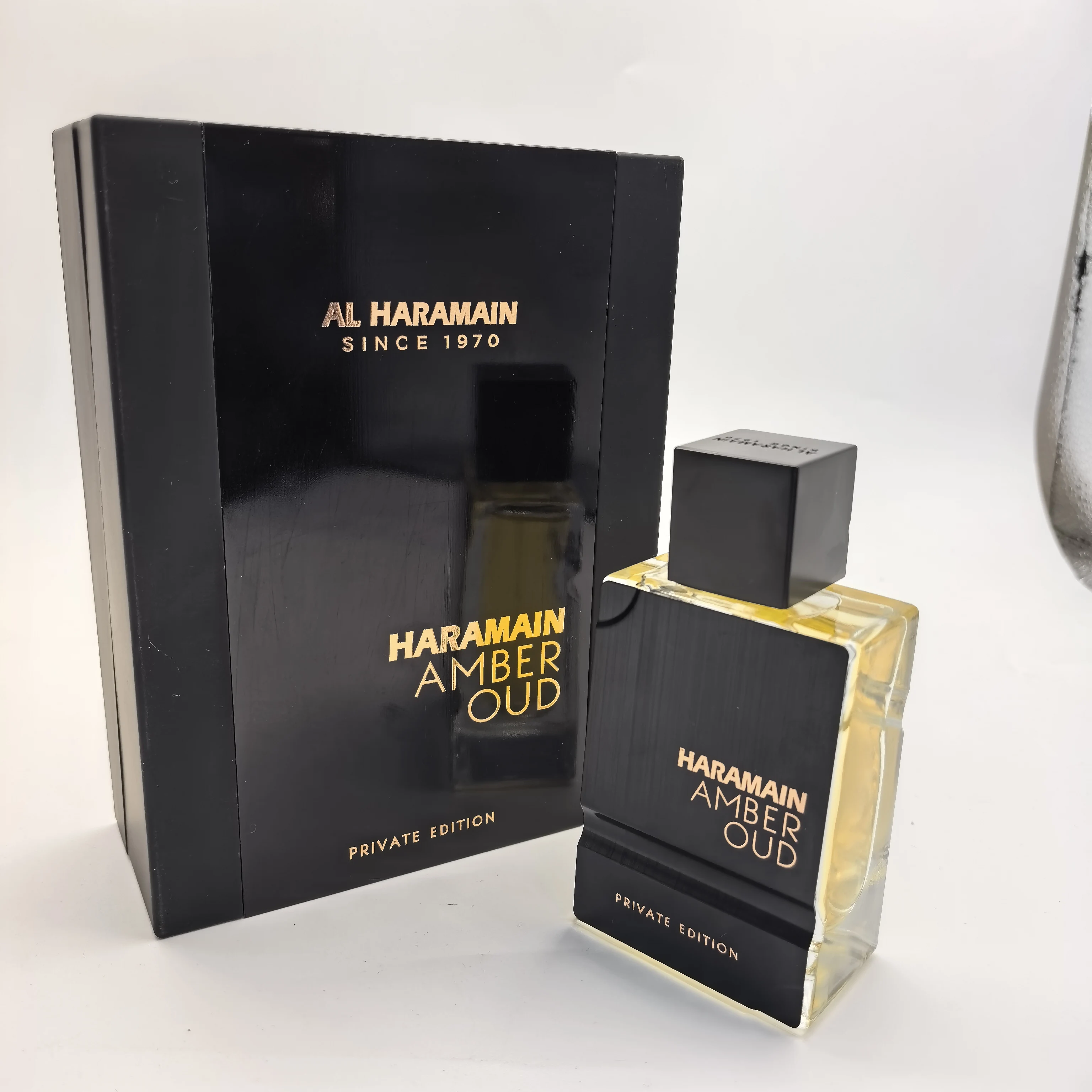 Al Haramain Amber Oud Private Edition Eau De Parfum 2.0oz60ml Ambra calda legnosa Profumo unisex a lunga durata Regalo di lusso Natale