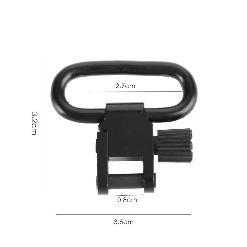 1inch QD Quick Detachable Sling Swivel Mount with Tri-Lock Adjustable Holder Hunting 1pcs