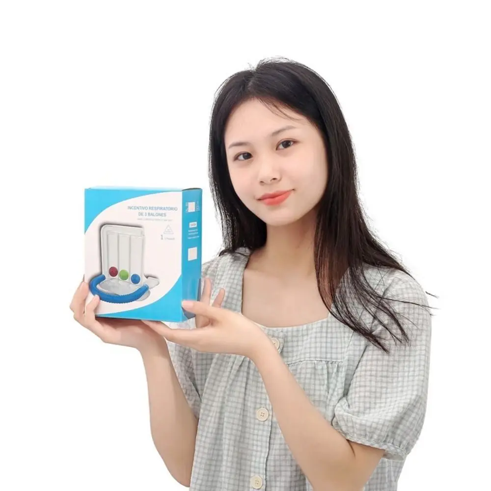 3 ボール 3 ボール呼吸トレーナーソフト落下耐性呼吸測定システムプラスチック耐久性