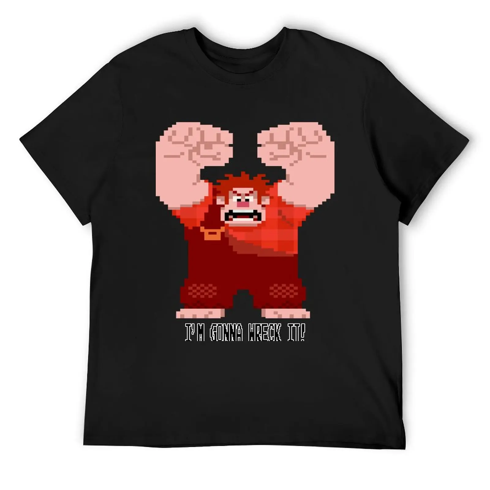 Wreck-It Ralph - Gonna Wreck It! T-Shirt customs oversizeds anime t shirts plain t shirts men