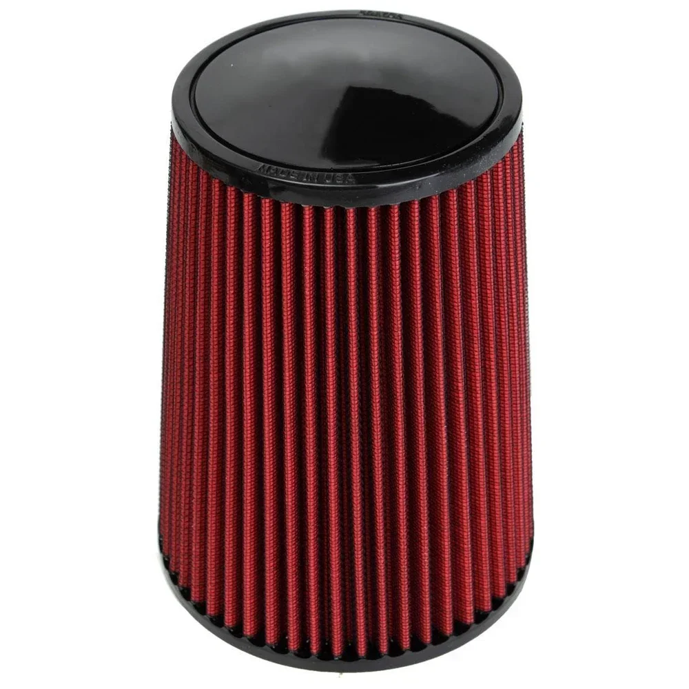 K N 240mm 160mm 76MM 3 Inch Air Filter High Flow Intake Filter Sport Power Mesh Cone Cold Air Induction Kit Universal Car Part