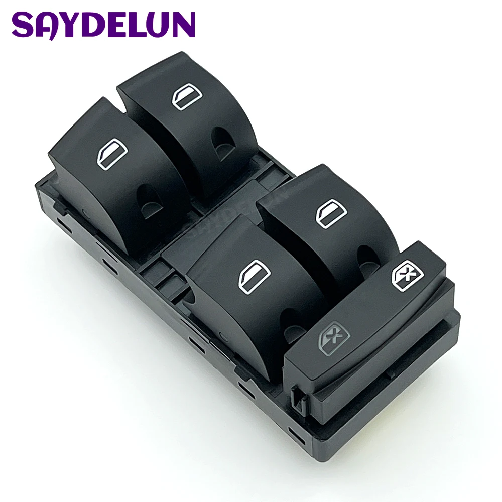 4FD959851A 4F0959851 Car Power Master Control Window Switch Button For AUDI Q7 A6 S6 A3 S3 Driver Side Window HighQuality Button