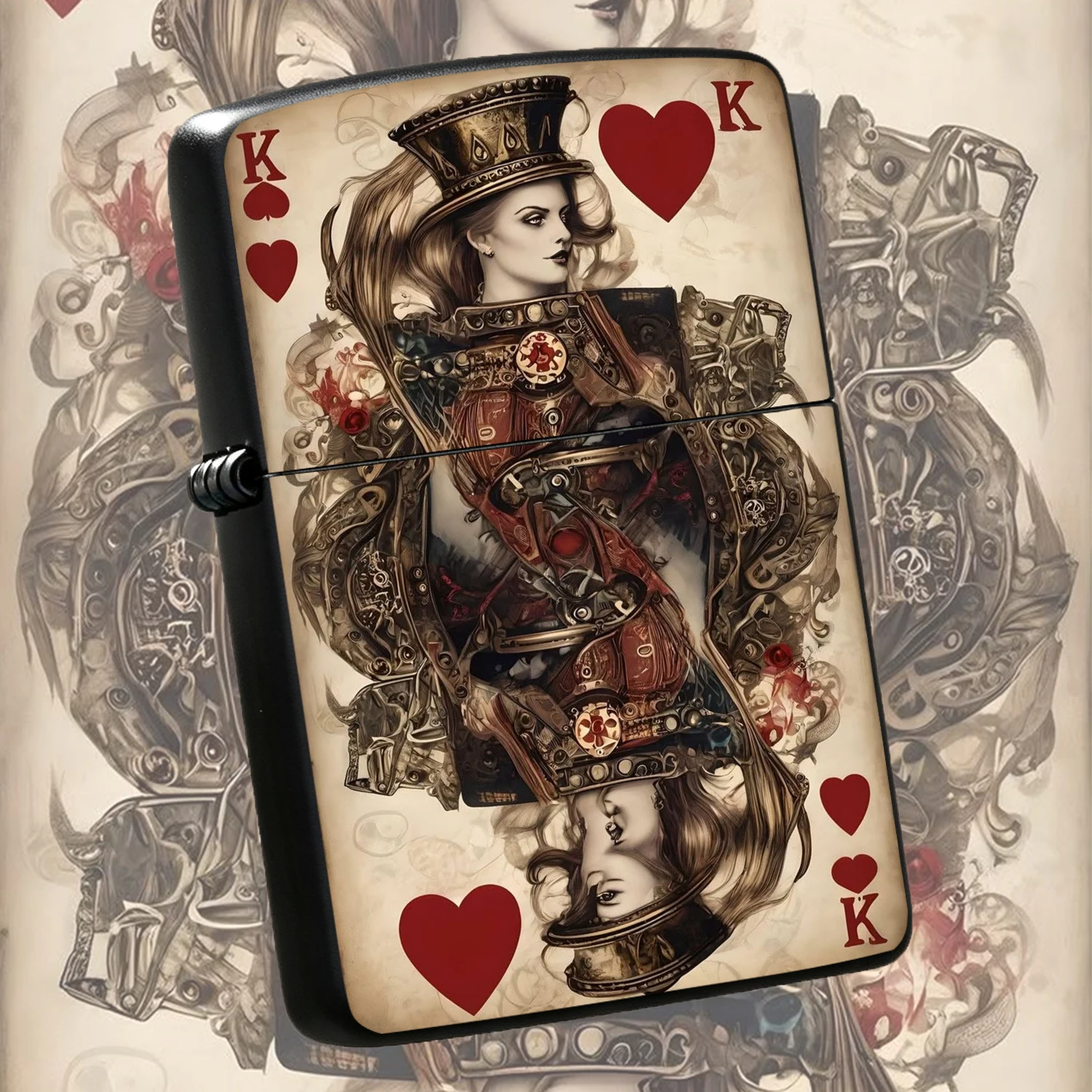 Vintage Collectible Playing Cards - Motif de cartes à jouer «