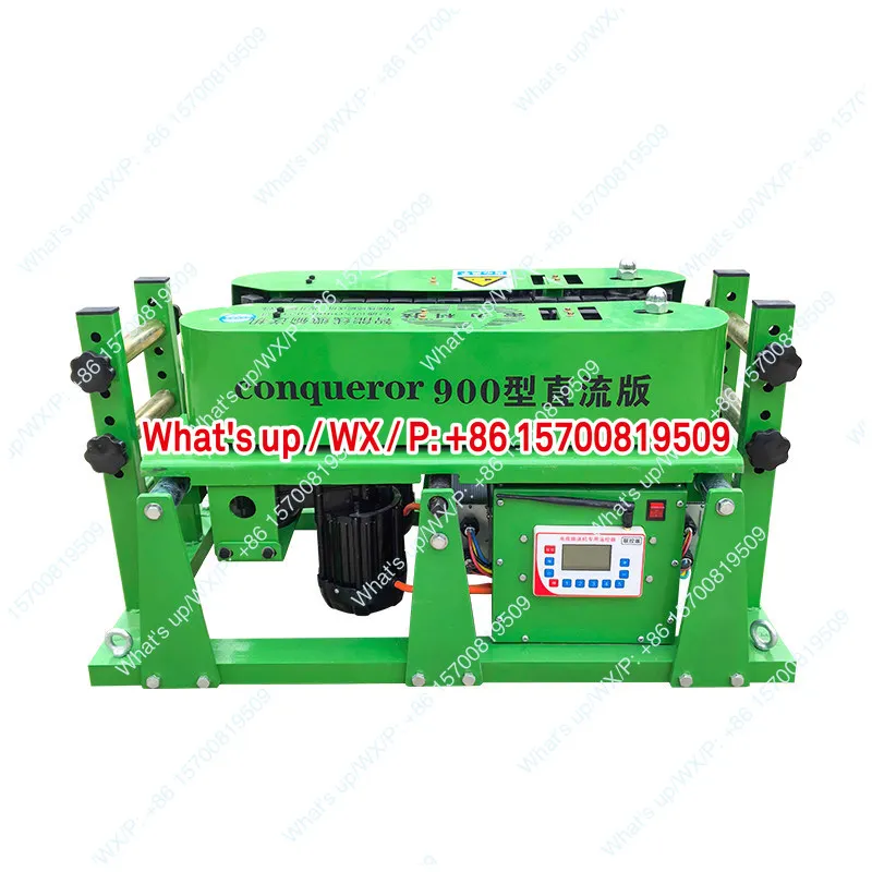 Cable Conveyor High Power  Bridge  Laying Machine Intelligent 900 Frequency Conversion Crawler Traction Wiring Machine
