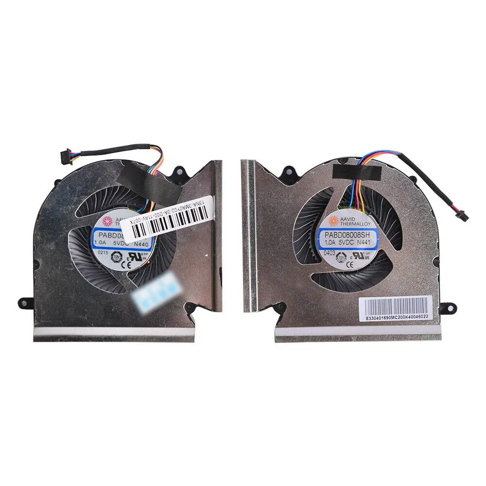 Laptop Cooling Fan For MSI GP66 GL66 CPU Fan N453 GPU Fan N454 Radiator Tablet Accessories