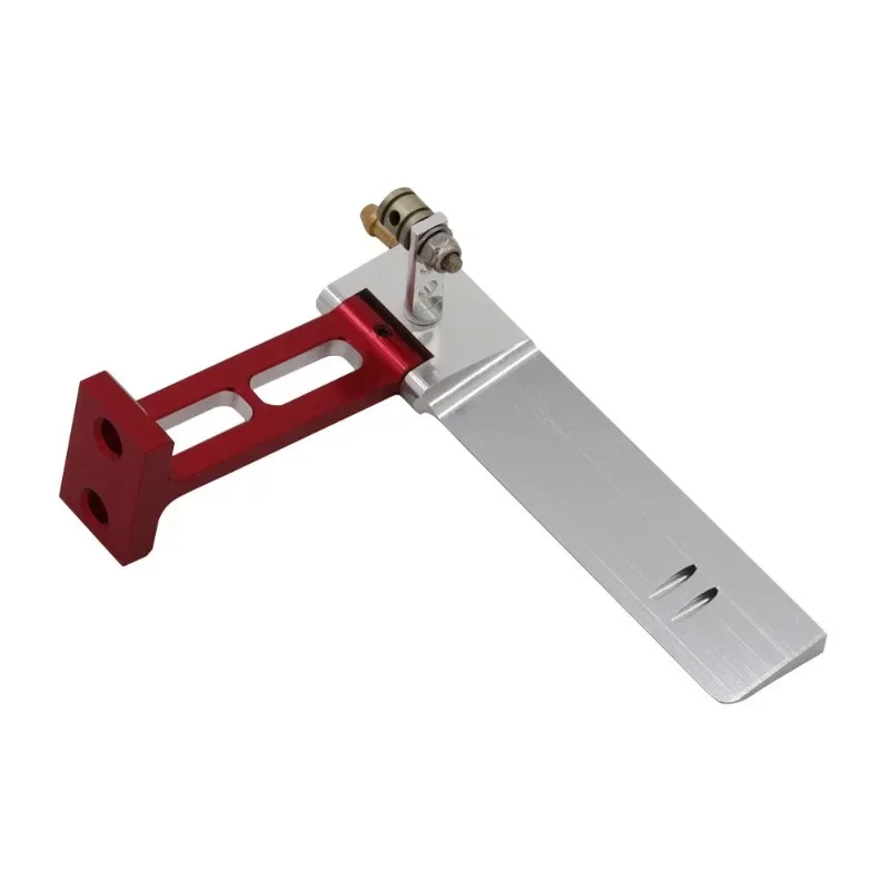 Timone dello sterzo in metallo CNC elica turno pinne Trim alette albero pezzi di ricambio per UDI903 UDI005 UDIRC RC parti di barche aggiornamento