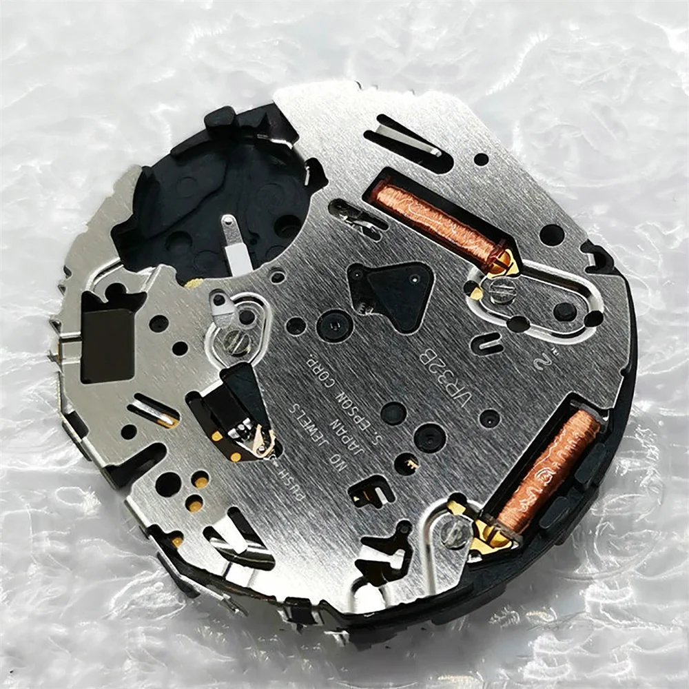 ساعة كوارتز حركة جديدة أصلية ساعة يد تعمل بالحركة إصلاح أجزاء لساعة VR32A