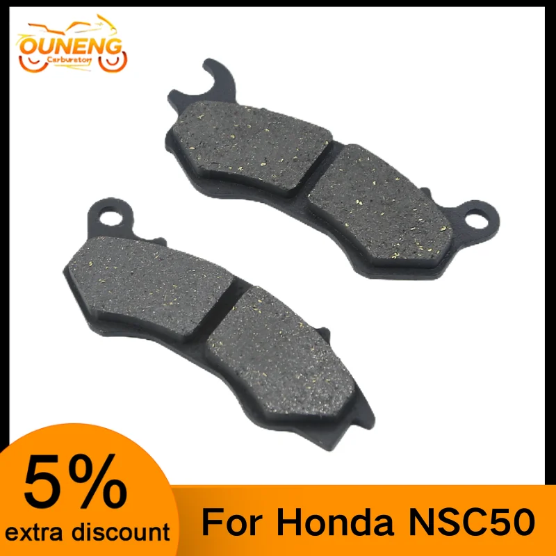 

For HONDA NSC50AC NSC50C NSC50R NSC110 NSC110AC SCV110 NHX110 PCX125 Satelis125 2012-2013 Motorcycle Brake Pads