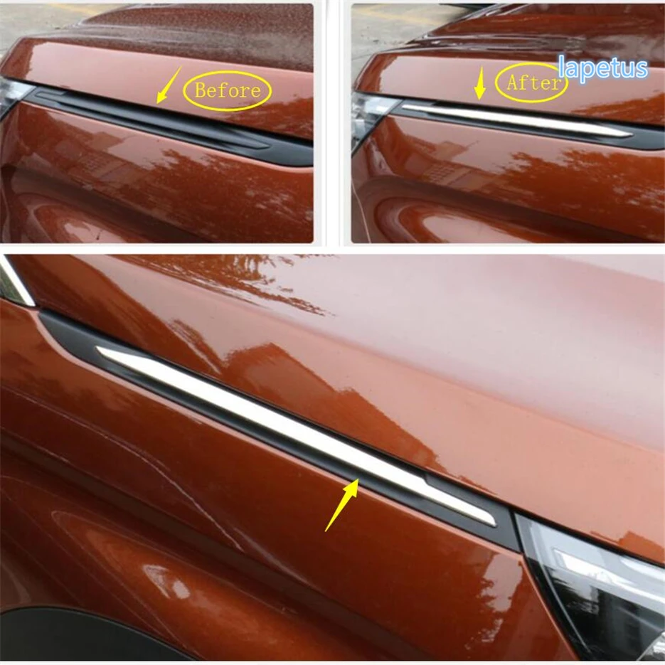 For Peugeot 3008 3008GT 2017 - 2022 Car Styling Side Wing Fender Leaf Plate Trim Cover Body Decor Accessories Exterior Sticker