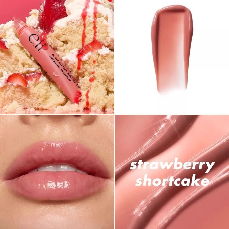 Elf Lip Gloss Bálsamo labial teñido Hidratante ligero Nutre repara y mejora la sequedad de las líneas de los labios para labios naturalmente regordetes
