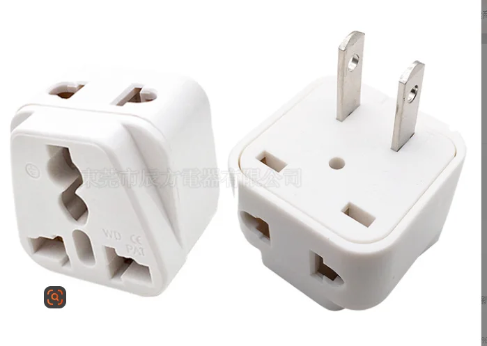 

Electrical Conversion Head Travel Adapter for French Plug Us to Europe Traveler Abs European Power