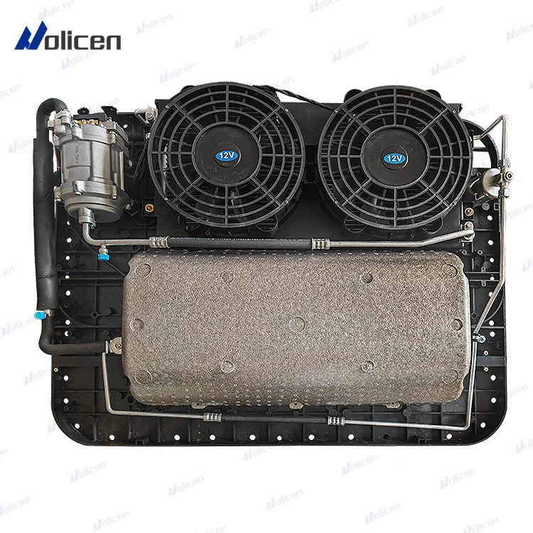 12V Rooftop Parking Air Conditioner For Cars Truck Camper RVs & Campers, Aire Acondicionado Unit With Remote Control