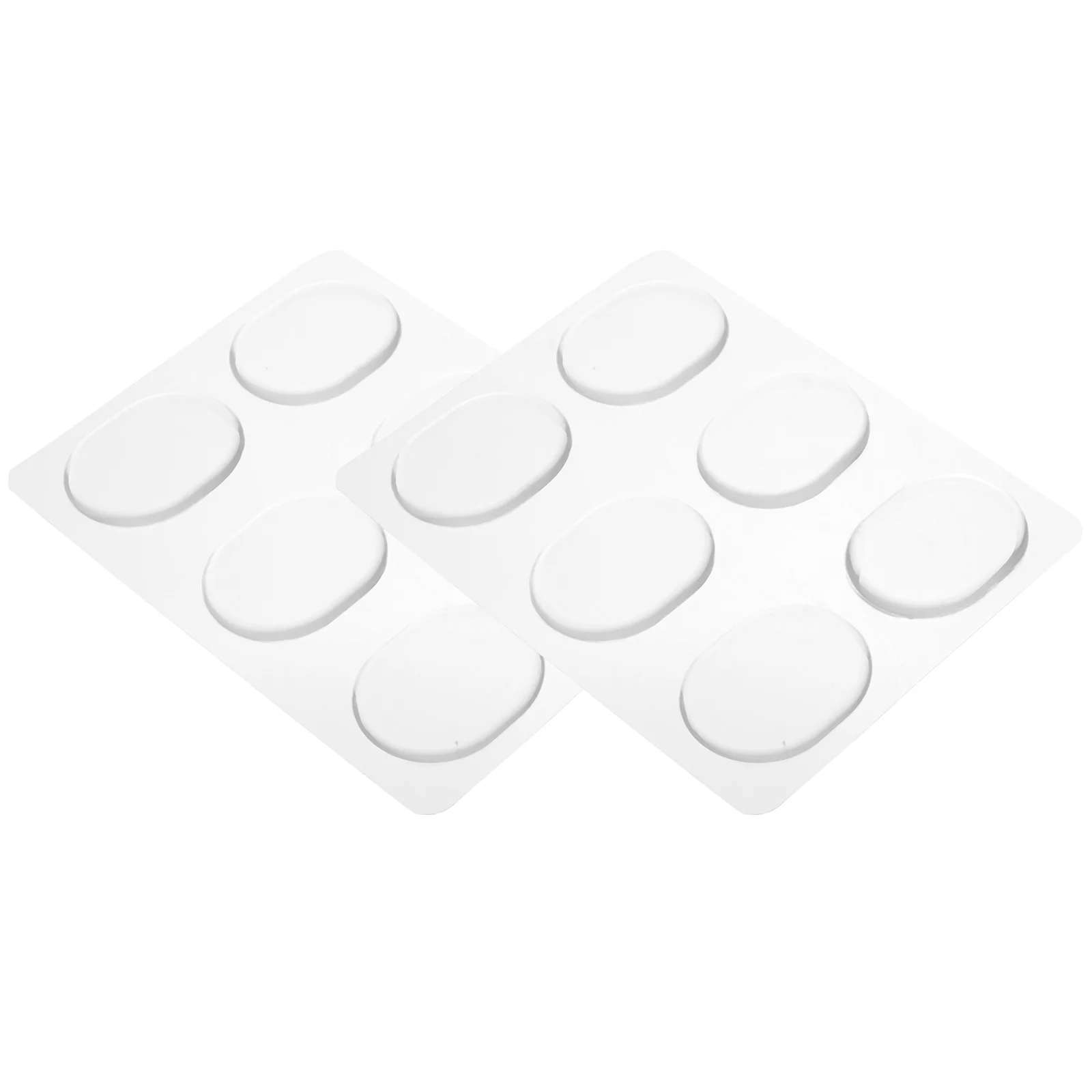 

12Pcs Drum Mute Pads Clear Silicone Adhesive Drum Dampeners Practical Silencers for Sound Suppression Silent Practice