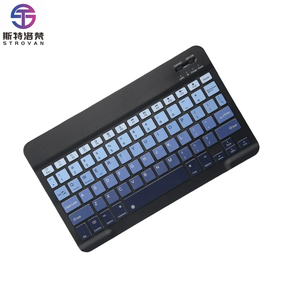 

Портативная ультратонкая клавиатура, беспроводная клавиатура, перезаряжаемая Bluetooth-клавиатура для ноутбука, планшета, смартфона