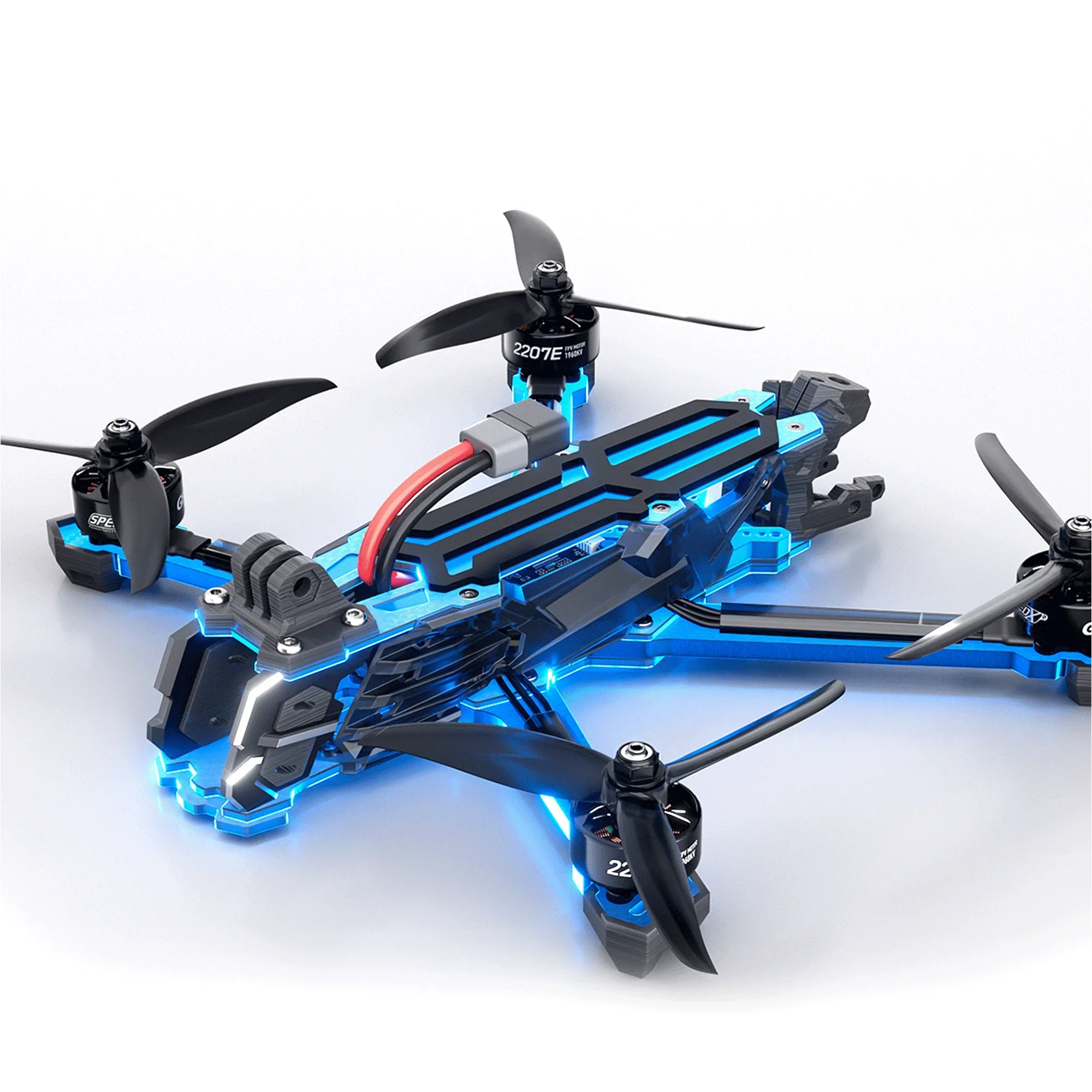 GEPRC Vapor X5/X6/D5/D6 O4 Pro WTFPV Freestyle Drone 5inch 6inch FPV Quadcopter 2207E 2407E Motor TAKER H60_BLS 60A 4IN1 ESC