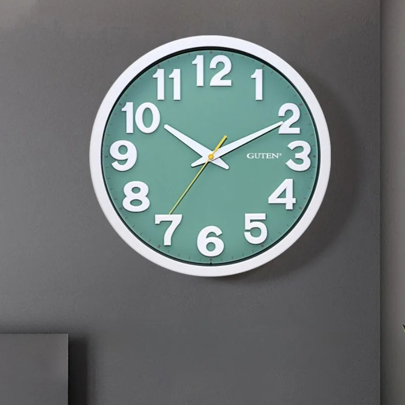 Decorative Wall Clock Modern Wall Watch Luxury Aesthetic Clocks Minimalist Silent Elegant Living Room Watches Home Decoration