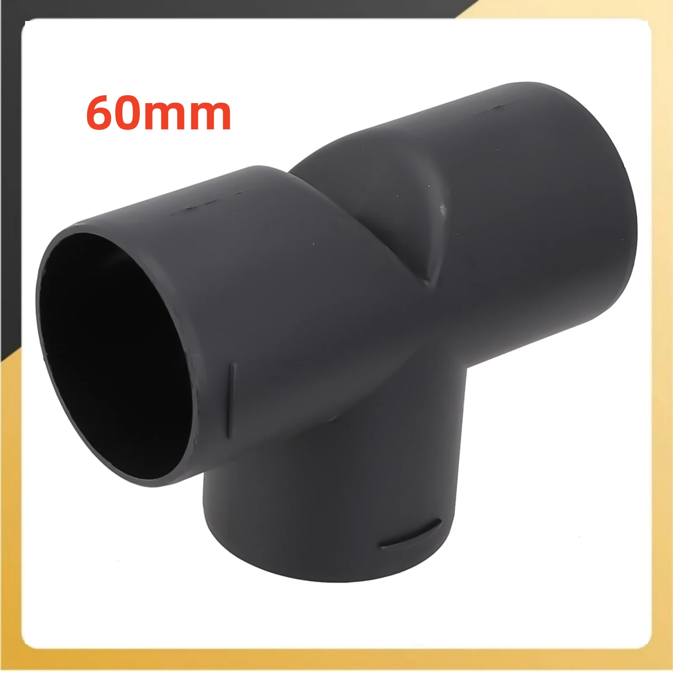

60mm Tee Air Vent Ducting Fit For Air Diesel For Eberspacher For Webasto Parking Heater Tee Air Vent Ducting Replacement Part