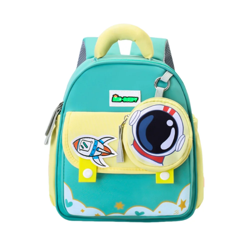Animal Patterns Kindergarten School Bag Waterproof Adjustable Straps Cute Kids Backpacks Comfortable Zipper Closure