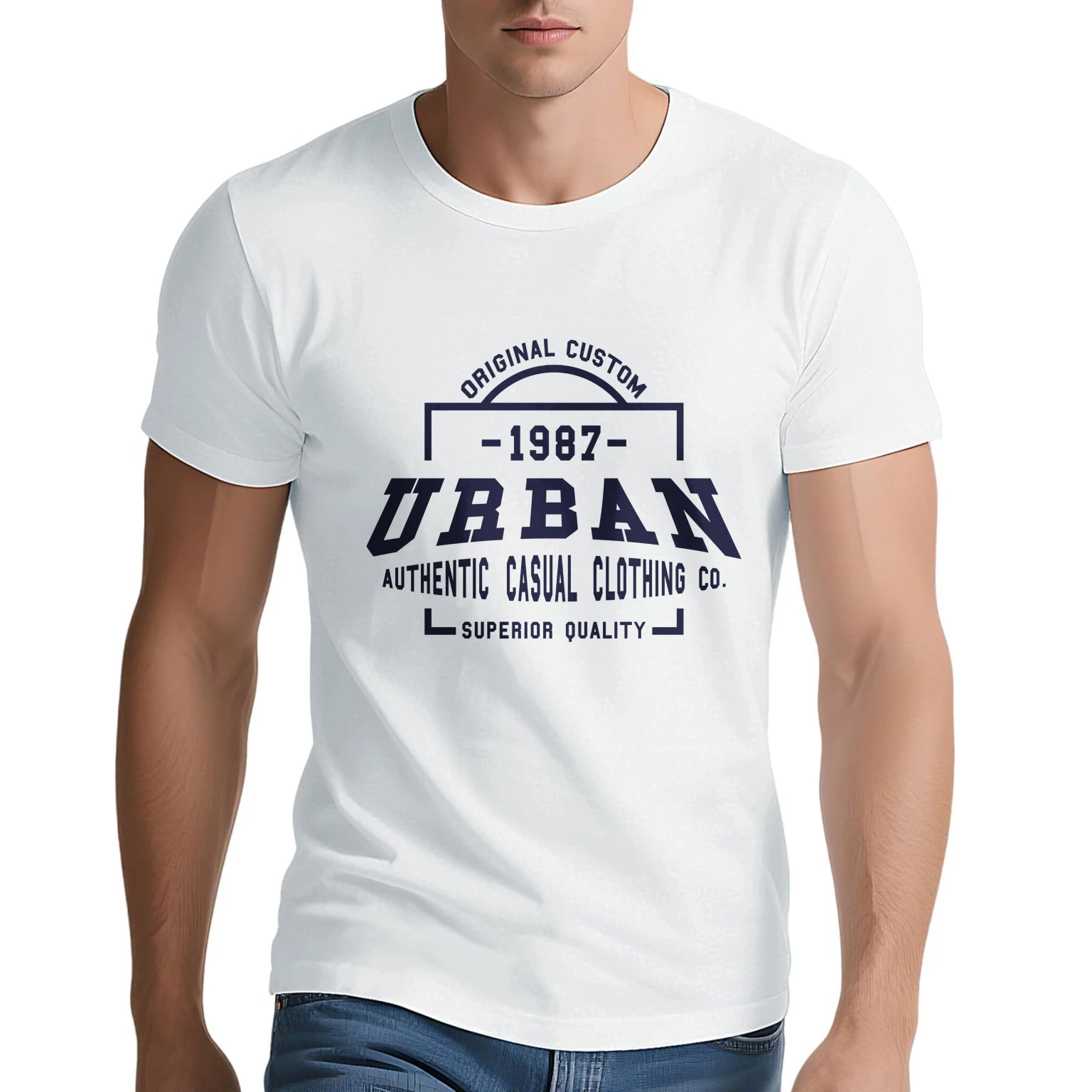 Men's t-shirts 2025 New Men's clothing Printed Solid color sports Breathable Basic Summer Solid color y2k clothing t shirt y2k